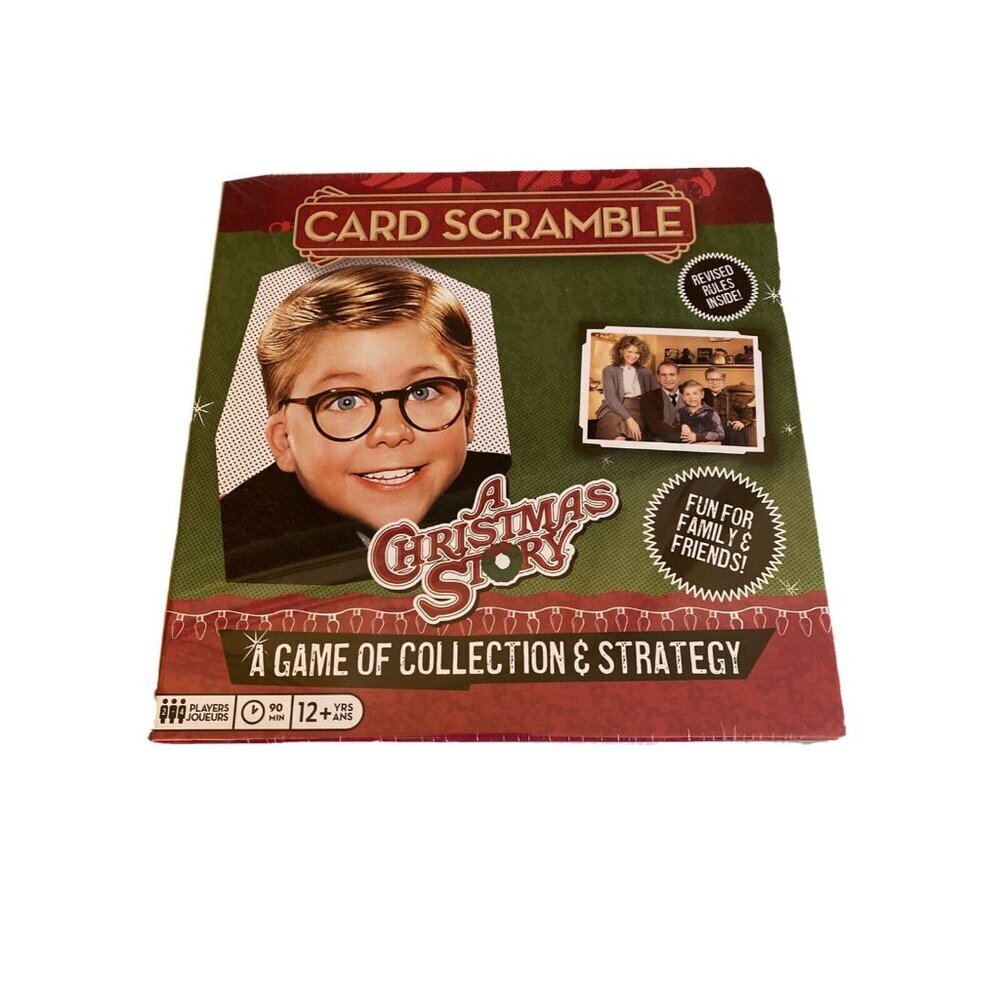Aquarius‎ Board Game Multicolor A Christmas Story Card Scramble Strategy 97-507